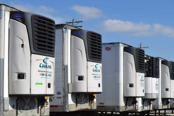 Examples of our refrigerated trailers